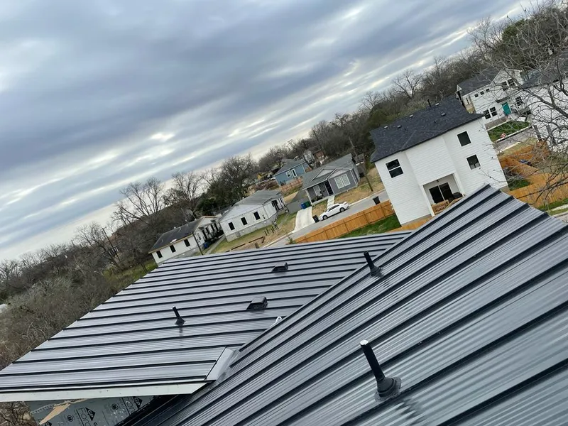 Standing seam metal roof panels with vents for Skylight Repair in Plainsboro